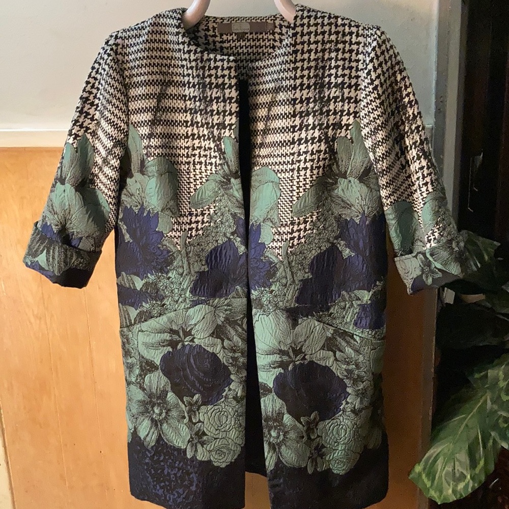Eva Frances Original, Knee-length Jacket, Sz 4